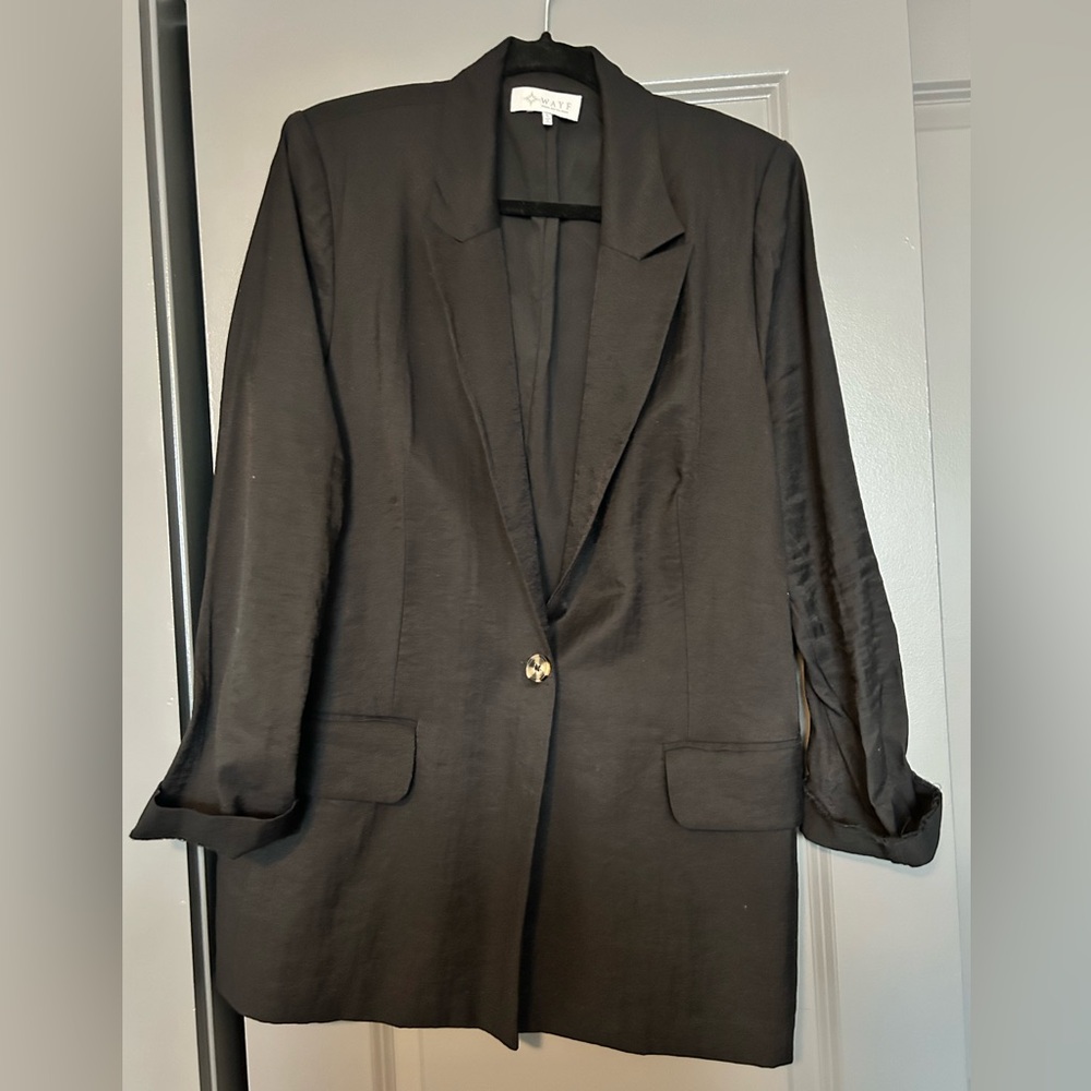 Black blazer WAYF